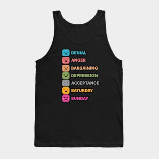 7 STAGES OF WEEK Tank Top